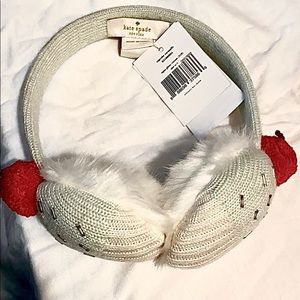 Kate spade cupcake ear muffs